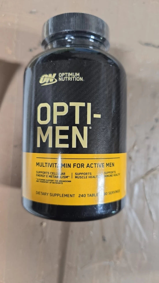 Optimum Nutrition Opti-Men Multivitamin – 240 Tablets – For Active Men – New