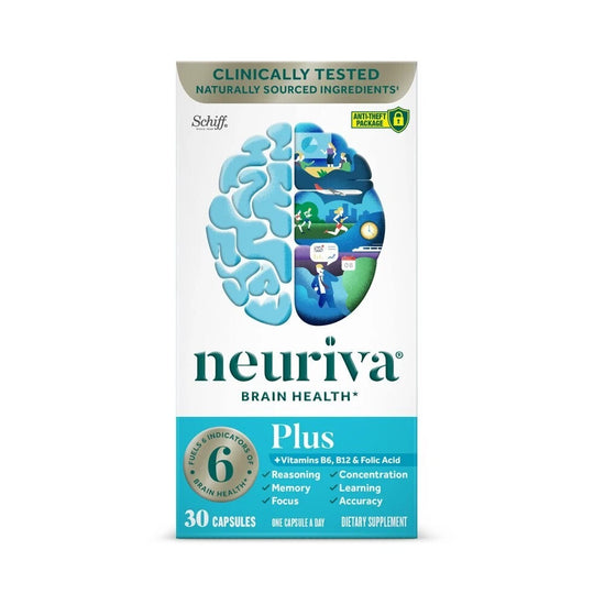 Product Title: Schiff Neuriva Brain Performance Plus Capsules – 30 Capsules