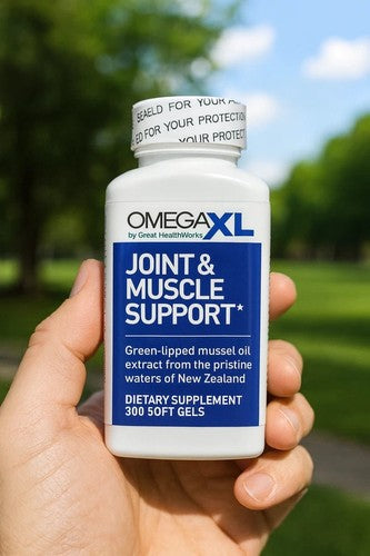 OmegaXL 300 Softgels – Omega-3 Joint Health Dietary Supplement | Exp. 2027