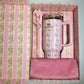 Stanley x LoveShackFancy Quencher H2.0 FlowState Tumbler 40oz – Blooming Heirloom Edition | New