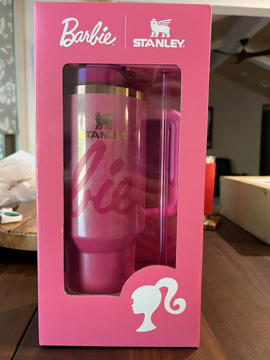 Stanley x Barbie "Barbie Icon" Quencher H2.0 FlowState Tumbler 40oz – Limited Edition | Brand New