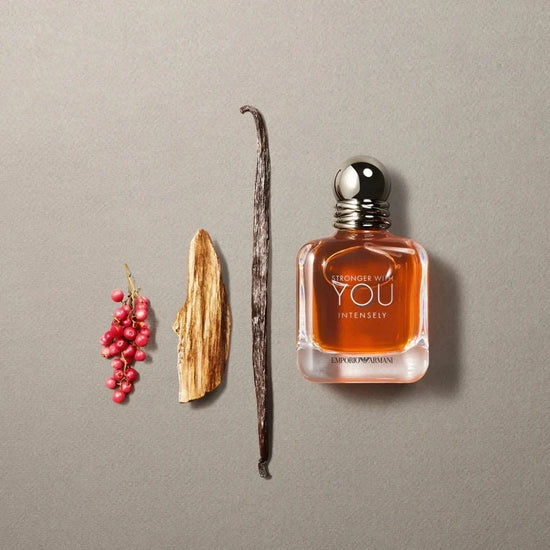Emporio Armani Stronger With You Intensely Eau de Parfum Cologne for Men 3.4 oz / 100 ml – New in Box