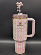 Stanley x LoveShackFancy Quencher H2.0 FlowState Tumbler 40oz – Blooming Heirloom Edition | New