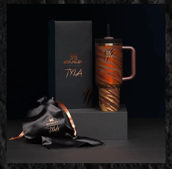 Stanley x Tyla Tyger Quencher H2.0 FlowState Tumbler 40oz – Limited Edition | Preorder