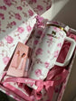 Stanley x LoveShackFancy Tumbler 40 oz – Holiday Rosa Beaux White | Gift Box | Ready to Ship